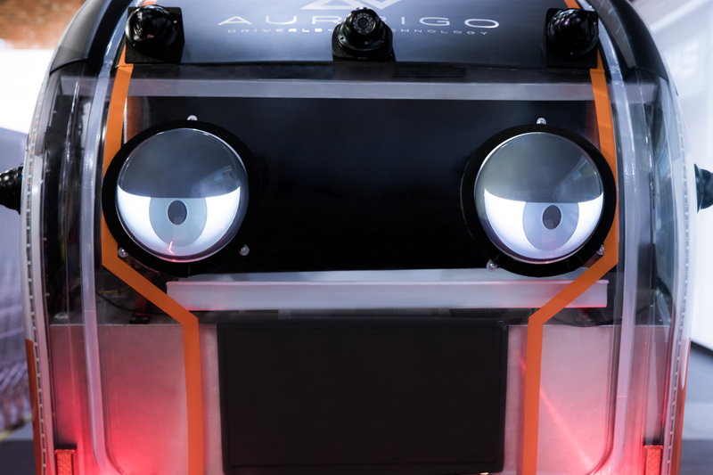 Illustration for article titled Jaguar's New Autonomous Car Has a Face and It's Horrifying